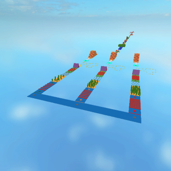 Coloured FUN Obby [New obstacles Easy and Veteran]
