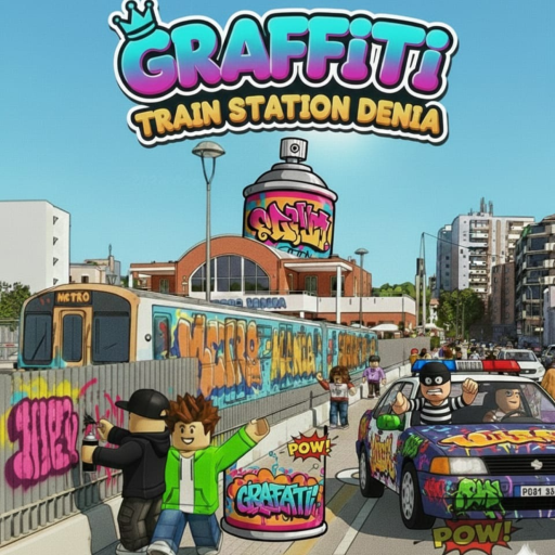 GRAFFITI DENIA TRAIN STATION