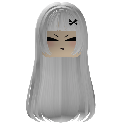 ✪ menina fofa com franja (branco)