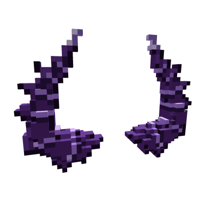 8-Bit Purple Horns
