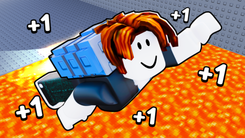 Script Rocket Thrust Obstacle Course Runner Glide - [🌴W5] +1 Speed Jetpack Escape script preview