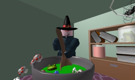ESCAPE THE WITCH OBBY!!!! {✨HARD✨}