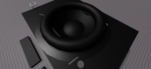 Giant Subwoofer with Speed changing