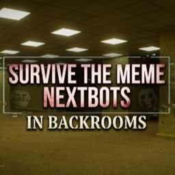 Survive the Meme Nextbots in Backrooms EASY MODE