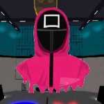 Squid game en piggy build mode