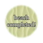beach completed!