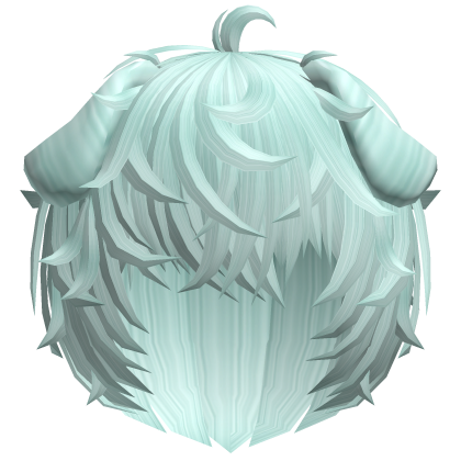 🦴 cute cyan puppy boy messy kawaii wavy hair