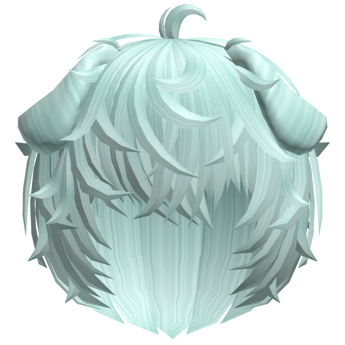 🦴 cute cyan puppy boy messy kawaii wavy hair