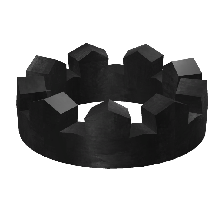 (NEW) Steel Black Crown-fetti Cake Remesh (ADDON)