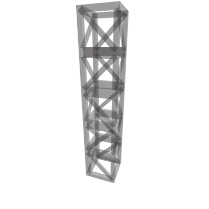 Transparent truss beam