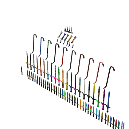 ♤ melee weapons pack swords daggers knives axes 