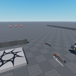 over the shoulder test game