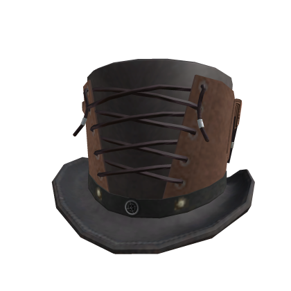 Roblox Item Leather Top Hat