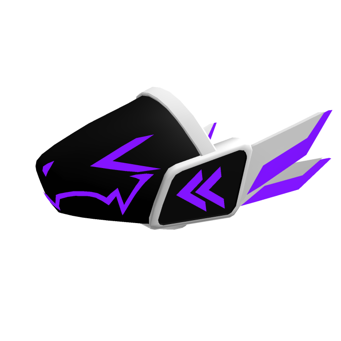 Protogen Visor | Purple/White