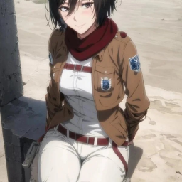 Cart Ride Into Mikasa's Thighs
