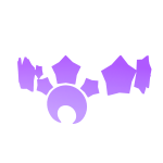Purple Moonglow Crown