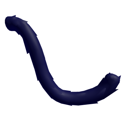 Navy Blue Cat Tail