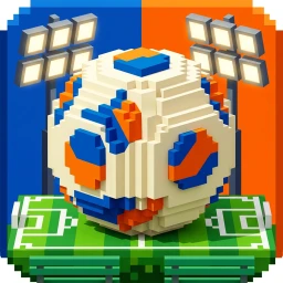 Retro Block Football icon