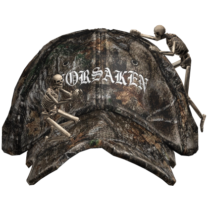 Skeletons "Forsaken" Camo Cap Roblox item
