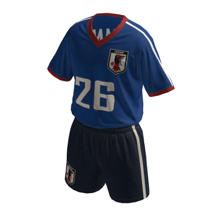 Japan Retro World Cup 2026 Football Kit Roblox item thumbnail