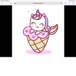 miss sparkle and kawaii wolf