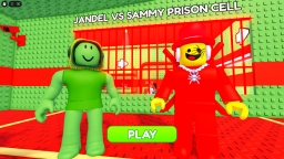 Drużyna GREEN BEAN VS Drużyna SAMMY PRISON RUN! (Obby)