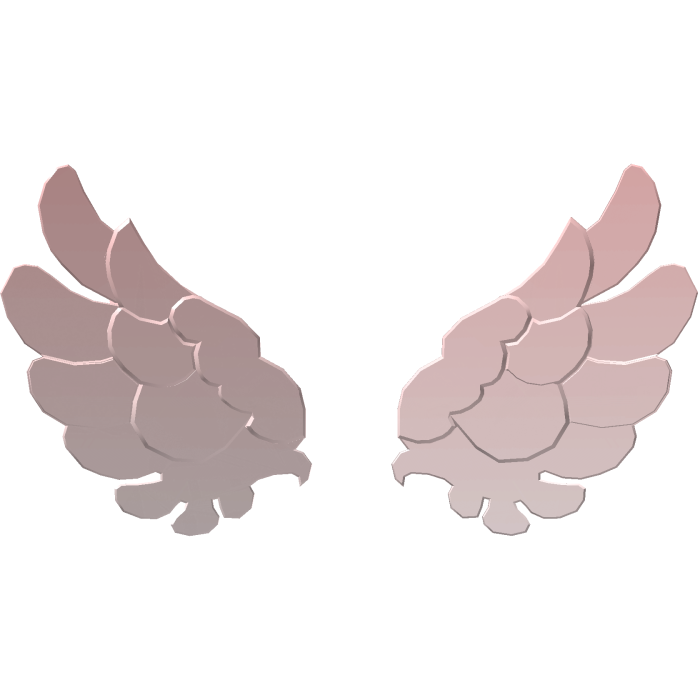 Cute Pink Angel Wings