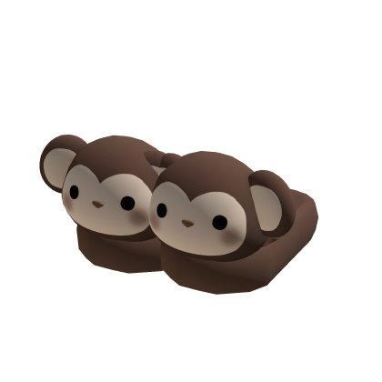 Monkey slippers