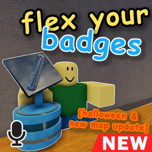 Flex Your Badges🏅 [🎃& 🗺️] official Roblox game thumbnail