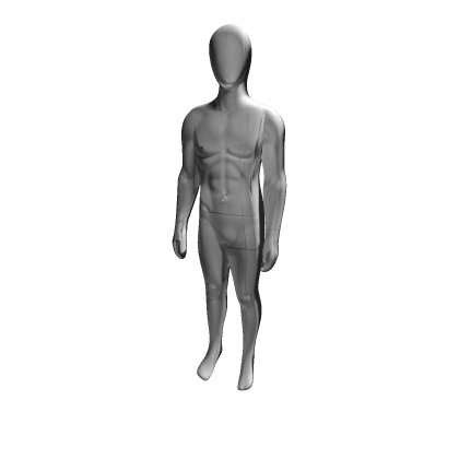 Faceless mannequin