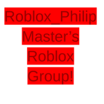 Roblox_PhilipMaster's Roblox Group