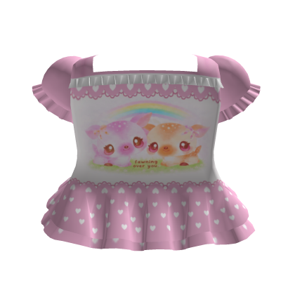Kawaii Pink Doe Dress