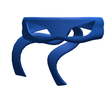 blue ninja mask