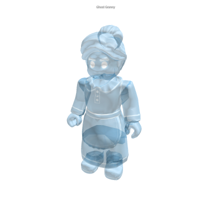 Ghost Granny R15+ Rigged Animated By Zelgraz