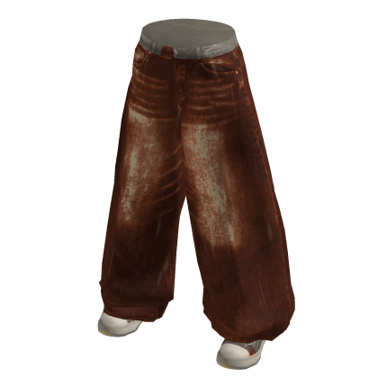 Rust Faded Jeans