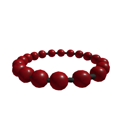 Portgas D. Ace's Red Bead Necklace One Piece Roblox item