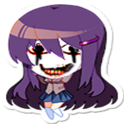 Creepy yuri sticker Roblox decal