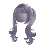 ꒰ 𖹭 ꒱ Swirly cute lilac purple lovely twintails