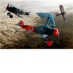 Biplane Dogfight 1914