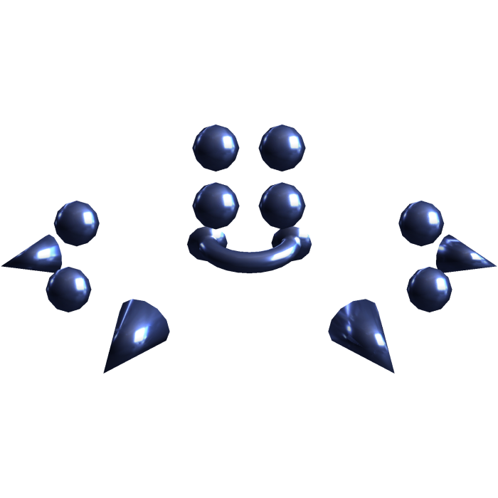 blue y2k piercing set
