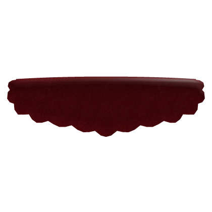 Medieval Liripipe Hood Neckpiece - Red Roblox item