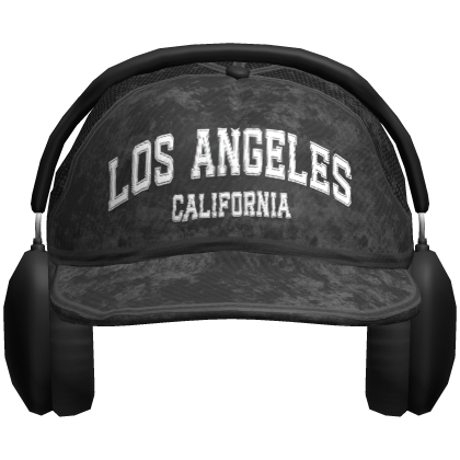 Y2K Backwards Cap with Headphones  Roblox item