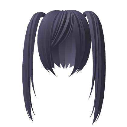 dark purple emo vkei scene goth pigtails Roblox item