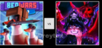 Vote Blox fruits vs Bed wars