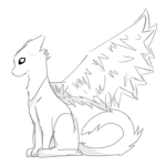 a cat's feathers (WCUE)
