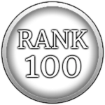 Rank 100 Roblox badge thumbnail