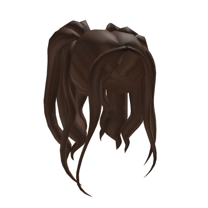 Cute Brown Pigtails Roblox item
