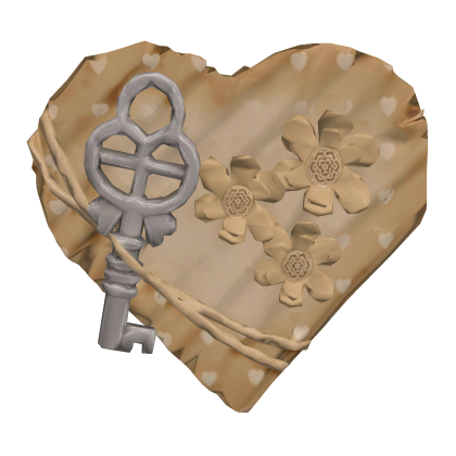 ⚿ (ᵕ—ᴗ—) vintage key hair clip Roblox item