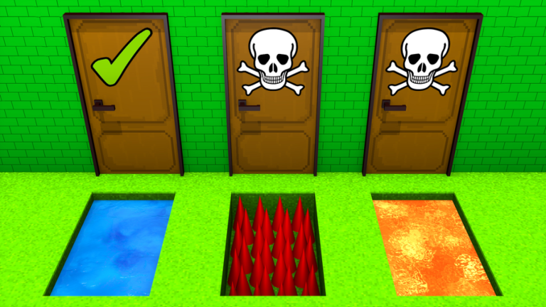 🚪50/50 Pick A Door Obby! screenshot 1