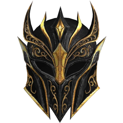 Gold & Black Royal Guardian Knight Helmet | Roblox Item - Rolimon's
